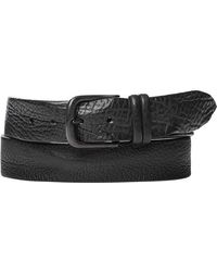 Post & Co - Herren Gürtel Leder Geprägt - Lyst