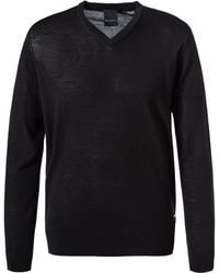 Bugatti - Herren Pullover Unifarben - Lyst