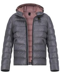Blauer Usa - Herren Jacken Nylon Unifarben - Lyst