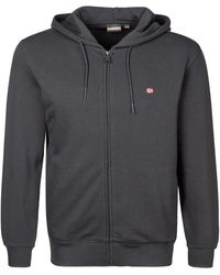 Napapijri - Herren Sweatjacke Unifarben - Lyst