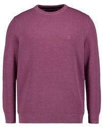 Marc O' Polo - Herren Pullover Baumwolle Unifarben - Lyst