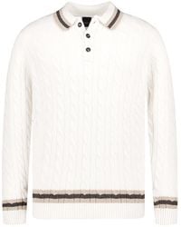 Bugatti - Herren Pullover Unifarben - Lyst