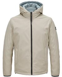 Milestone - Herren Jacken,Blau,Schwarz Unifarben - Lyst