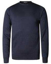 John Smedley - Herren Pullover Cotton Unifarben - Lyst