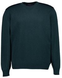 Maerz - Herren Pullover Merinowolle Unifarben - Lyst