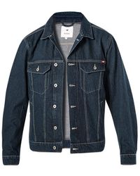Mustang - Herren Jeansjacke Unifarben - Lyst
