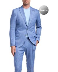 Zuitable - Herren Sakko Jersey Meliert - Lyst