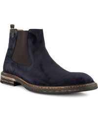 Floris Van Bommel - Herren Chelsea Boots Nubuk-/Veloursleder - Lyst