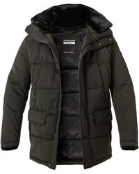 Strellson - Herren Steppjacke Mikrofaser Unifarben - Lyst