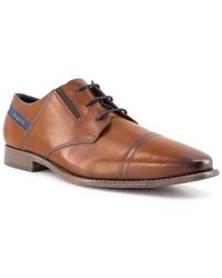 Bugatti - Herren Derby Braun, Cognac Glattleder - Lyst