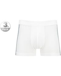 Schiesser - Herren Shorts Baumwolle Unifarben - Lyst