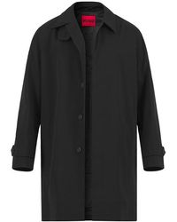 HUGO - Herren Mantel Unifarben - Lyst
