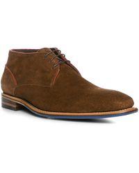 Floris Van Bommel - Herren Desert Boots Nubuk-/Veloursleder - Lyst