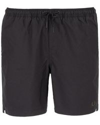 Fred Perry - Herren Badeshorts Unifarben - Lyst