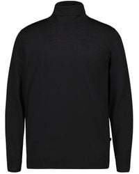 Maerz - Herren Pullover Merinowolle Unifarben - Lyst