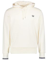 Fred Perry - Herren Hoodie Unifarben - Lyst