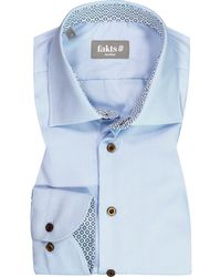 fakts - Herren Hemd Meliert - Lyst