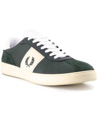 Fred Perry - Herren Sneaker Veloursleder - Lyst