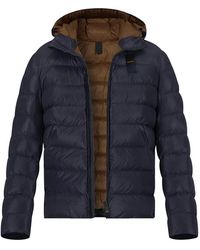Blauer Usa - Herren Jacken Nylon Unifarben - Lyst
