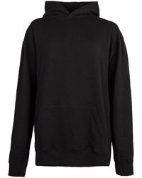 Femme Vêtements Articles de sport et dentraînement Sweats à capuche Hoodie à broderies Coton Ys Yohji Yamamoto en coloris Noir 
