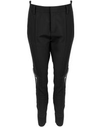 DSquared² Slim-fit Logo Print Trousers - Black
