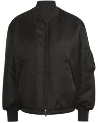 Y-3 Classic Twill Bomber Jacket In Black