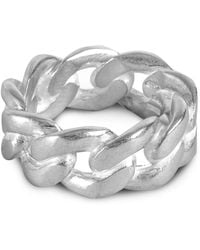 Maison Margiela Chain Ring - Metallic