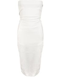 rick owens white dress