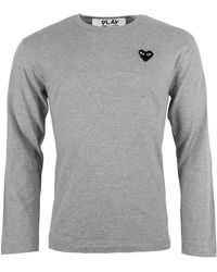 COMME DES GARÇONS PLAY Long-sleeve t-shirts for Men | Online Sale up to 50%  off | Lyst