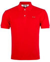 comme de garcon polo shirt