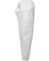 Rick Owens Thayaht Strapless Dress White