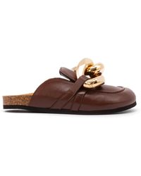 jw anderson backless loafers