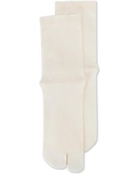 Maison Margiela Tabi Socks Off White In Off White