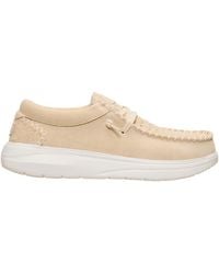 HEYDUDE - Wendy Comf Suede Perf - Lyst
