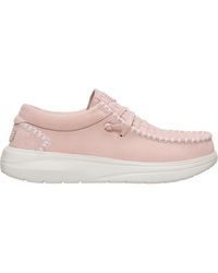 HEYDUDE - Wendy Comf Suede Perf - Lyst