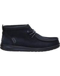 HEYDUDE - Wally Mid Gripr Leather - Lyst