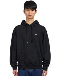 Arte' - Small Heart And Logo Hoodie - Lyst