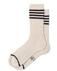 Nudie Jeans - Men Tennis Socks Stripe - Lyst