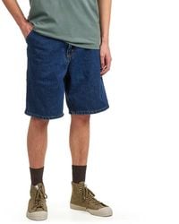 Carhartt - Single Knee Short "Smith" Denim, 13.5 oz - Lyst