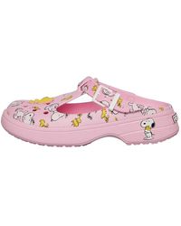 Crocs™ - Peanuts Mary Jane Clog - Lyst