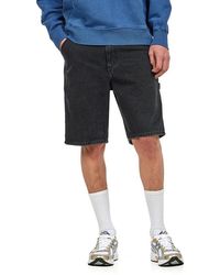 Carhartt - Single Knee Short "Smith" Denim, 13.5 oz - Lyst