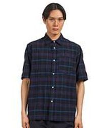 Norse Projects - Ivan Relaxed Textured Check SS Shirt - Lyst