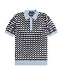 Fred Perry - Boucle Jacquard Knitted Shirt - Lyst