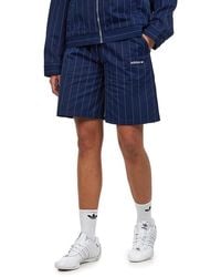 adidas - Pinstripe Bermuda Shorts - Lyst