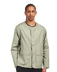 Taion - Non Down Military Reversible Crew Neck Cardigan - Lyst