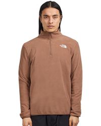 The North Face - 100 Glacier 1/4 Zip - Lyst