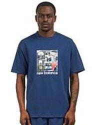 New Balance - Hoops Graphic T-Shirt - Lyst