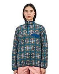 Patagonia - Lightweight Synchilla Snap-T Pullover - Lyst
