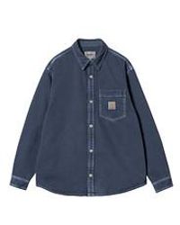 Carhartt - George Shirt Jac "Smithfield" Color Denim, 13.5 oz - Lyst
