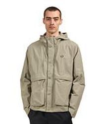 Fred Perry - Cropped Parka - Lyst